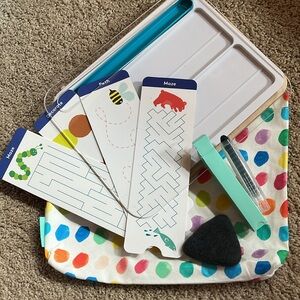 EUC Part of Persister Kit Lovevery draw, trace and erase board